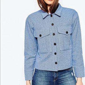 ASOS denim jacket US0